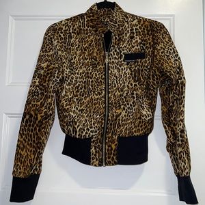 Members Only Leopard Jacket